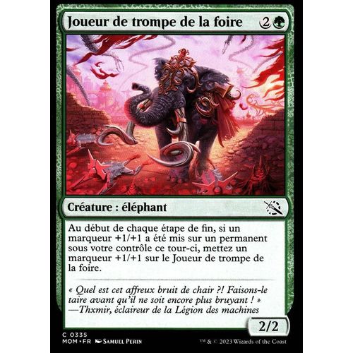 Joueur De Trompe De La Foire - Magic - L' Invasion Des Machines - C - 335