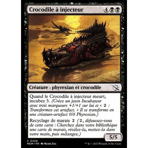 Crocodile À Injecteur - Magic - L' Invasion Des Machines - C - 329