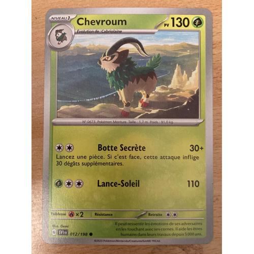 (1966) Chevroum 12/198 Pokemon 