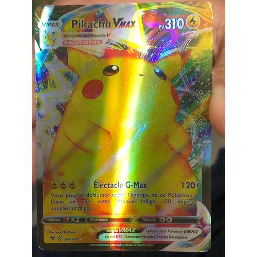 Carte Pokémon Pikachu Vmax
