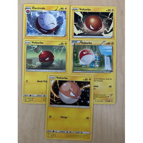 (3033) Electrode + 4x Voltorbe (Pokemon) 