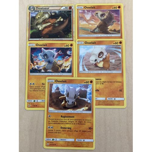 (3450) Ossatueur + 4x Osselait (Pokemon) 