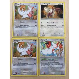 (3307) 4x Mangriff (Pokemon) 