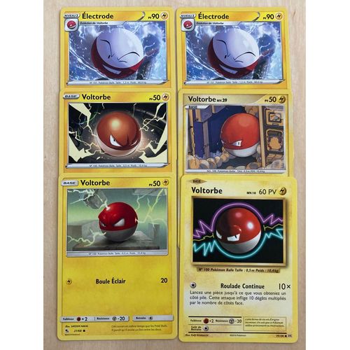 (3088) 2x Electrode + 4x Voltorbe (Pokemon)