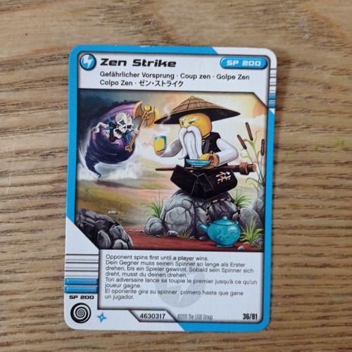 Carte Lego Ninjago -Zen Strike- 36/81 2011 -