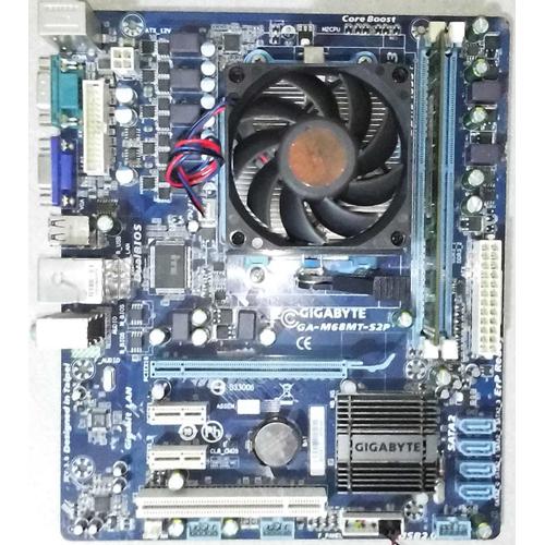 Kit carte mère + Processeur GA-M68MT-S2P + Athlon II X2 B28 + 4GB RAM PC12800