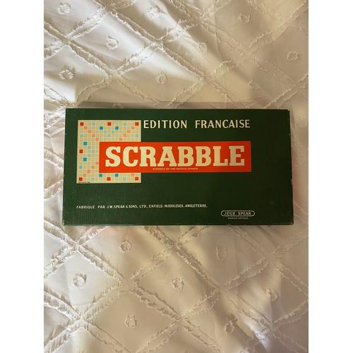 Scrabble Spear Édition Française Réglette Plastiques