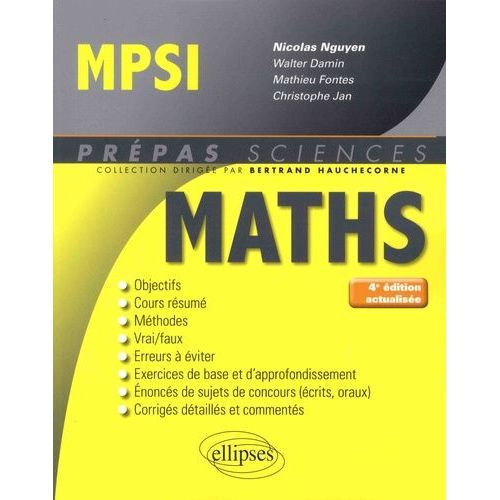 Mathématiques Mpsi