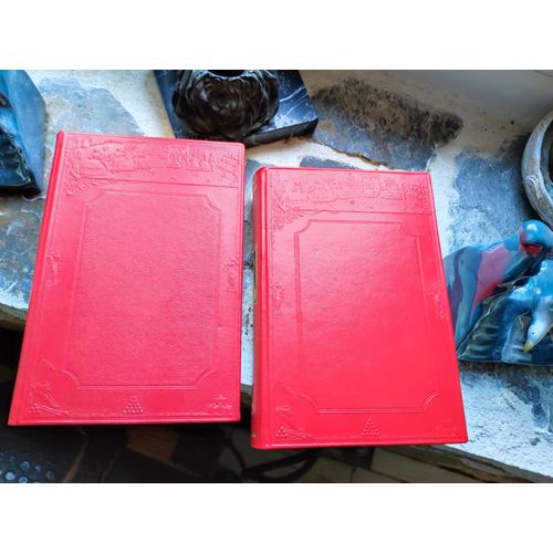 Victor Hugo: " L'homme Qui Rit " ; En 2 Volumes * Éditions D'art Jean De Bonnot * 1976 - Reliure Plein Cuir - Littérature Française * Roman-19ème Siècle