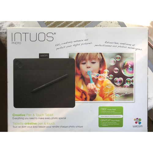 Tablette Dessin Wacom Intuos Photo CTH-490/K5-BX