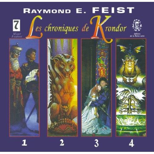 Les Chroniques De Krondor Coffret 4 Volumes : Volume 1, Pug L'apprenti - Volume 2, Le Mage - Volume 3, Silverthorn - Volume 4, Ténèbres Sur Sethanon