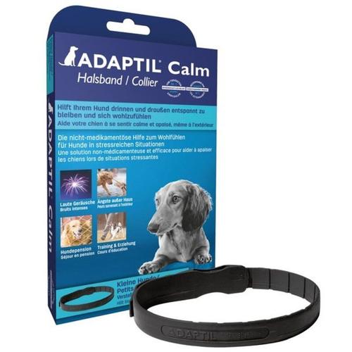 Adaptil Calme - Anti-Stress Pour Les Chiens - Peurs Apprentissage Bruits Importants Adoption - Collier S Pour Petits Chiens