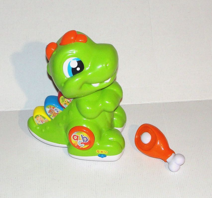 Dinosaure T Rex A B C Baby Clementoni Educatif Parle Chante Se Deplace En Tournant