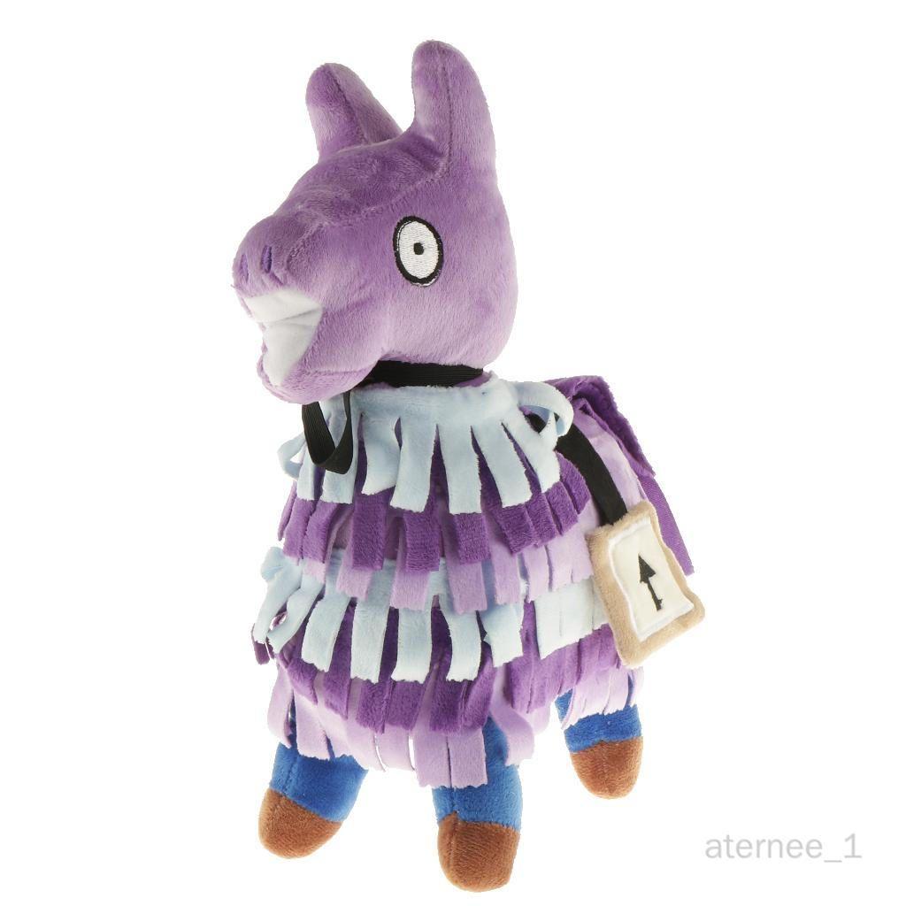 Peluche Fortnite Loot Llama 7 pouces violet/bleu jouet animal en peluche