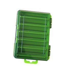 Boîte de rangement pour matériel de pêche,accessoires de pêche,crochet de  leurre,appât Double face - Type Green S