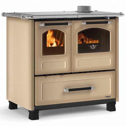 1 X CUISINIERE A BOIS FAMILY 4.5 Couleur Cappuccino