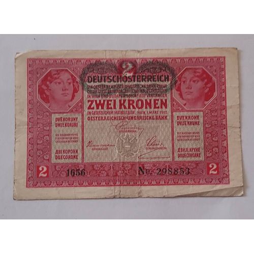 Autriche 2 Kronen 1917