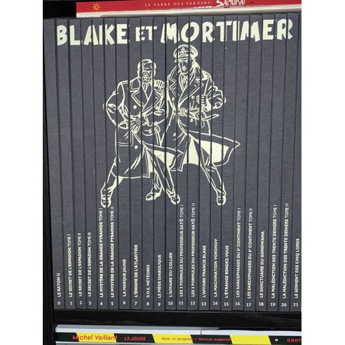 Collection Complète Blake Et Mortimer Hachette 22 Tomes (Albums Neuf Non Manipulé)