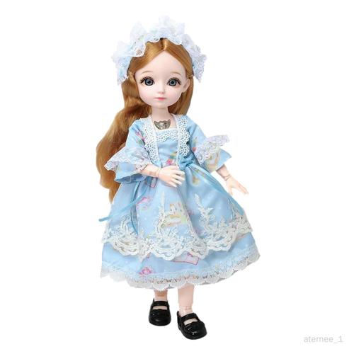 23 Fille Bjd Articulée À Rotule Flexible Enfants Fille Jouet Jouet Cadeau F