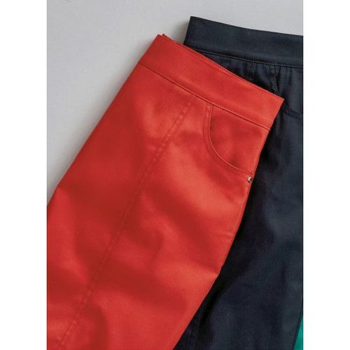 Jupe Droite Affinante - Orange