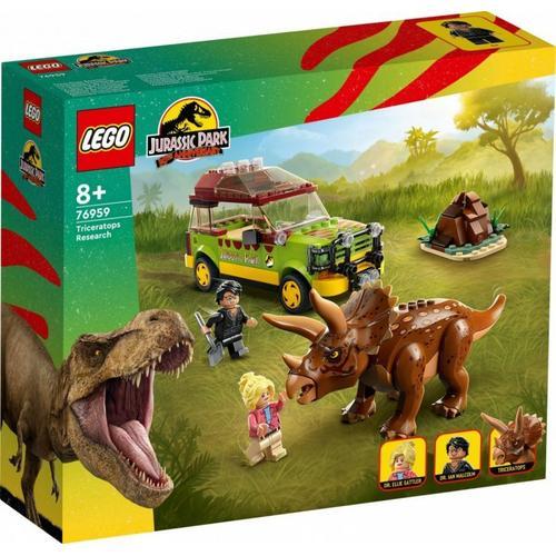 Lego Jurassic World - La Recherche Du Tricératops - 76959