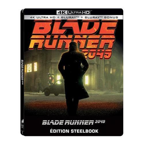 Blade Runner 2049 - 4k Ultra Hd + Blu-Ray + Blu-Ray Bonus - Édition Boîtier Steelbook