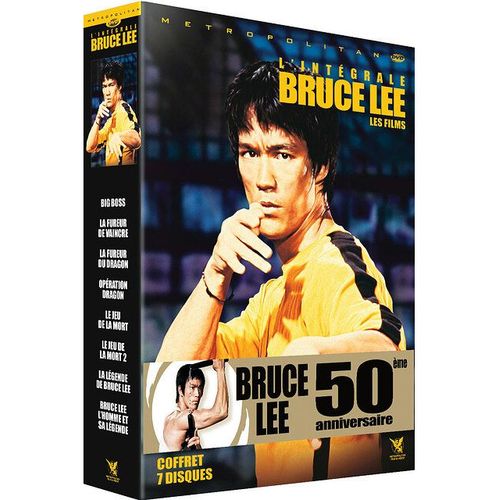 L'intégrale Bruce Lee - Les Films - Coffret 7 Disques - Édition Limitée 50ème Anniversaire