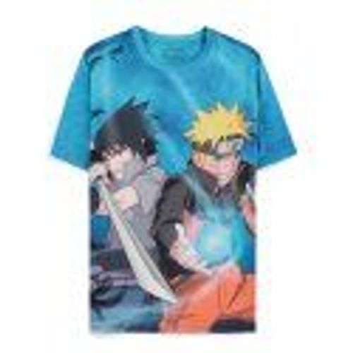 Naruto Shippuden - Naruto & Sasuke - T-Shirt Homme (L)