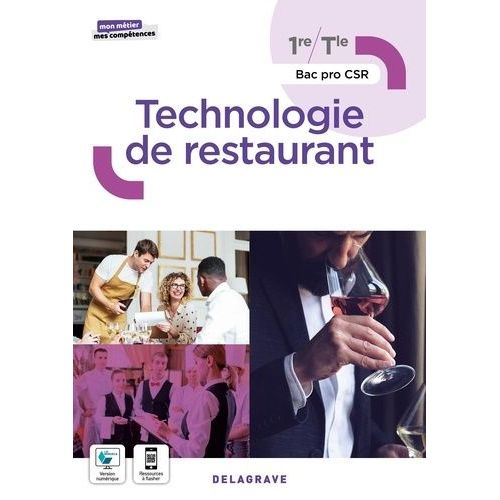 Technologie De Restaurant 1re, Tle Bac Pro Csr - Pochette Élève
