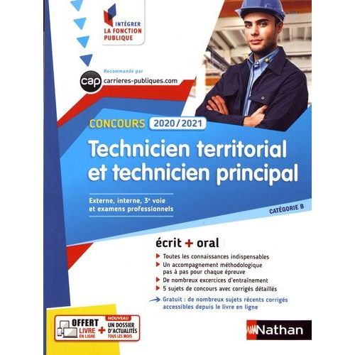Concours Technicien Territorial Et Technicien Principal