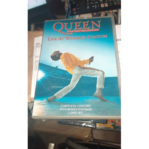 Double Dvd Queen Live At Wembley Stadium