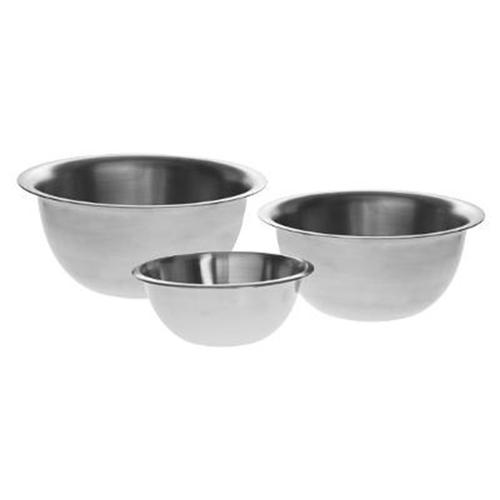 Lot De 3 Bols À Mixer Inox "Bowl" 26cm Argent