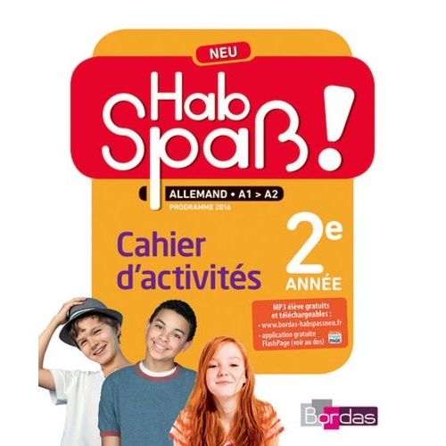 Allemand 2e Année Hab Spass ! Neu - Cahier D'activités Élève