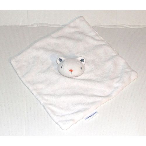 Doudou Ours Plat Étoiles Vertbaudet