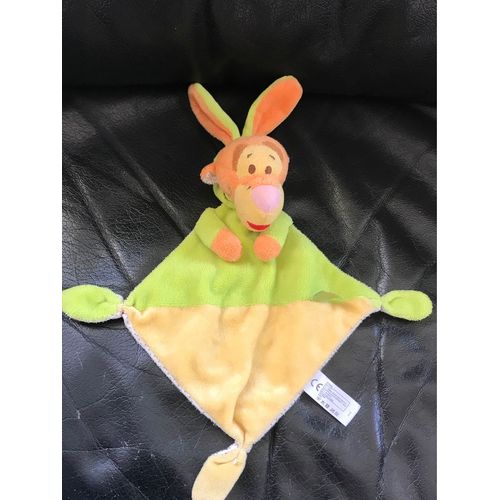 Disney Tigrou Le Tigre Doudou Lapin Vert Jaune 30cm