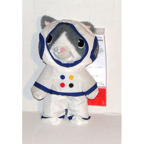 Peluche Chat Astronaute Ikea Aftonsparv Doudou Chaton 28 Cm