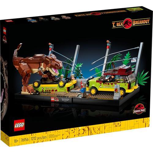 Lego Jurassic World - L'évasion Du T. Rex De Jurassic Park - 76956