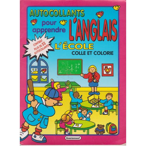 J Apprends L Anglais Avec Des Autocollants . L Ecole