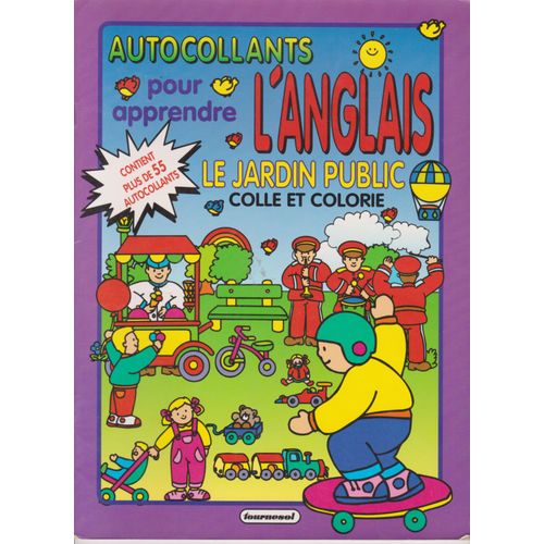 J Apprends L Anglais Avec Des Autocollants . Le Jardin Public