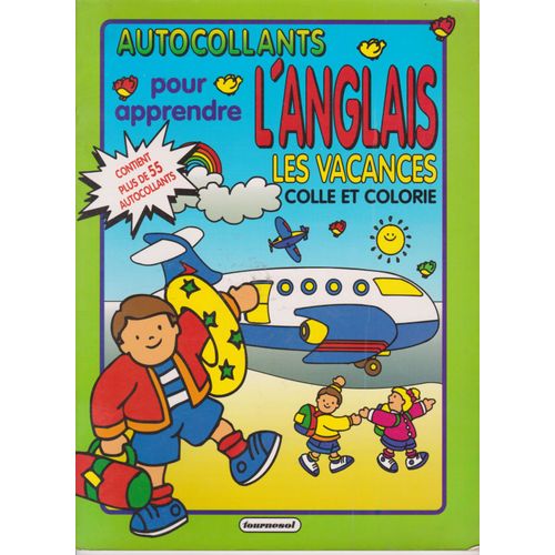 J Apprends L Anglais Avec Des Autocollants . Les Vacances