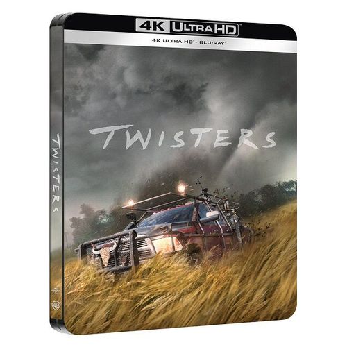 Twisters - 4k Ultra Hd + Blu-Ray - Boîtier Steelbook Limité