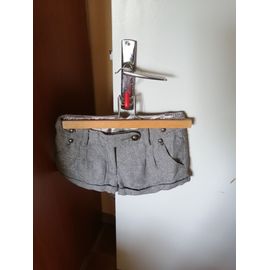 Short Doublé Jennyfer 32 Taille À Plat 36 Cm