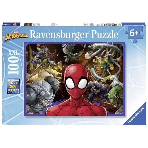 Ravensburger Marvel Spiderman Puzzle 100 Pi Ces Pour Enfants Partir De 6 Ans