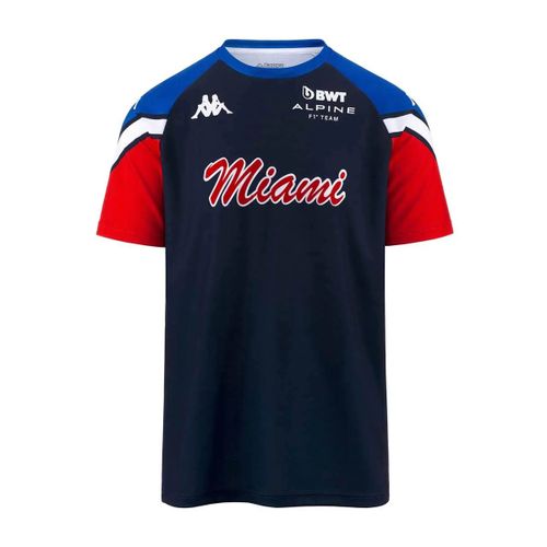 Maillot Kappa Kombat Bwt Alpine F1 Team Miami Edition Officiel Formule 1