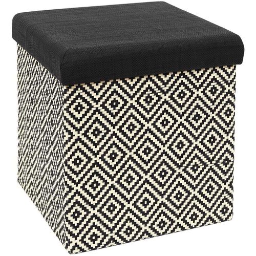 Pouf Coffre Pliable Tressage Mirage