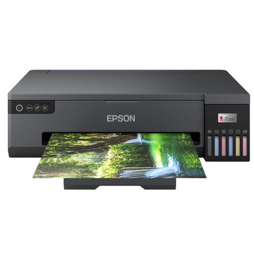 Epson EcoTank ET-18100 - Imprimante - couleur - jet d'encre - rechargeable - A3 - 5 760 x 1 440 ppp - jusqu'à 8 ppm (mono)/jusqu'à 8 ppm (couleur) - capacité : 80 feuilles - USB, Wi-Fi