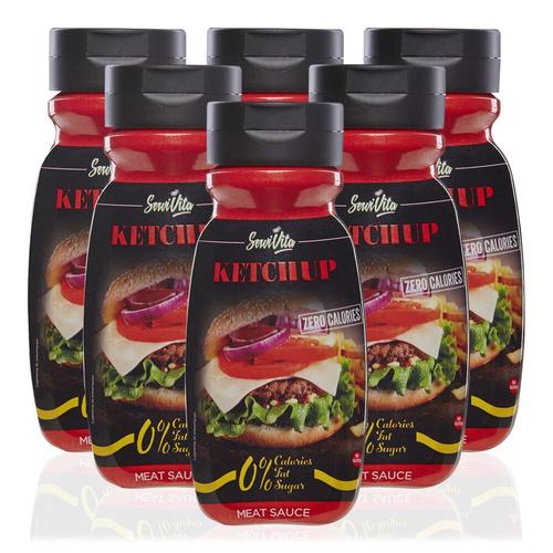 Sauces Salées Servivita - Ketchup Pack De 6 