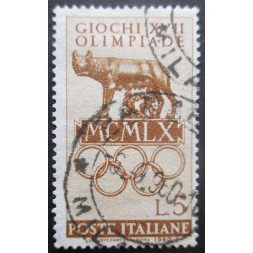 Italie N°812 Jeux Olympiques De Rome 1960 Oblitéré