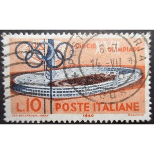 Italie N°813 Jeux Olympiques De Rome 1960 Oblitéré