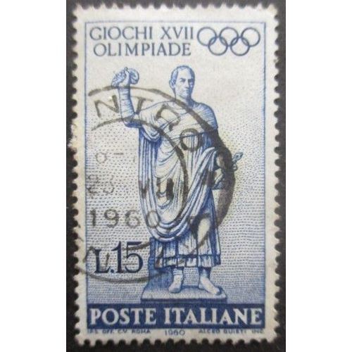 Italie N°814 Jeux Olympiques De Rome 1960 Oblitéré